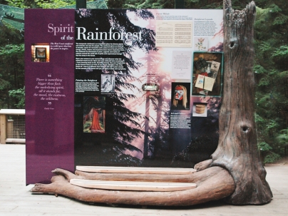 Rainforest spirit panel